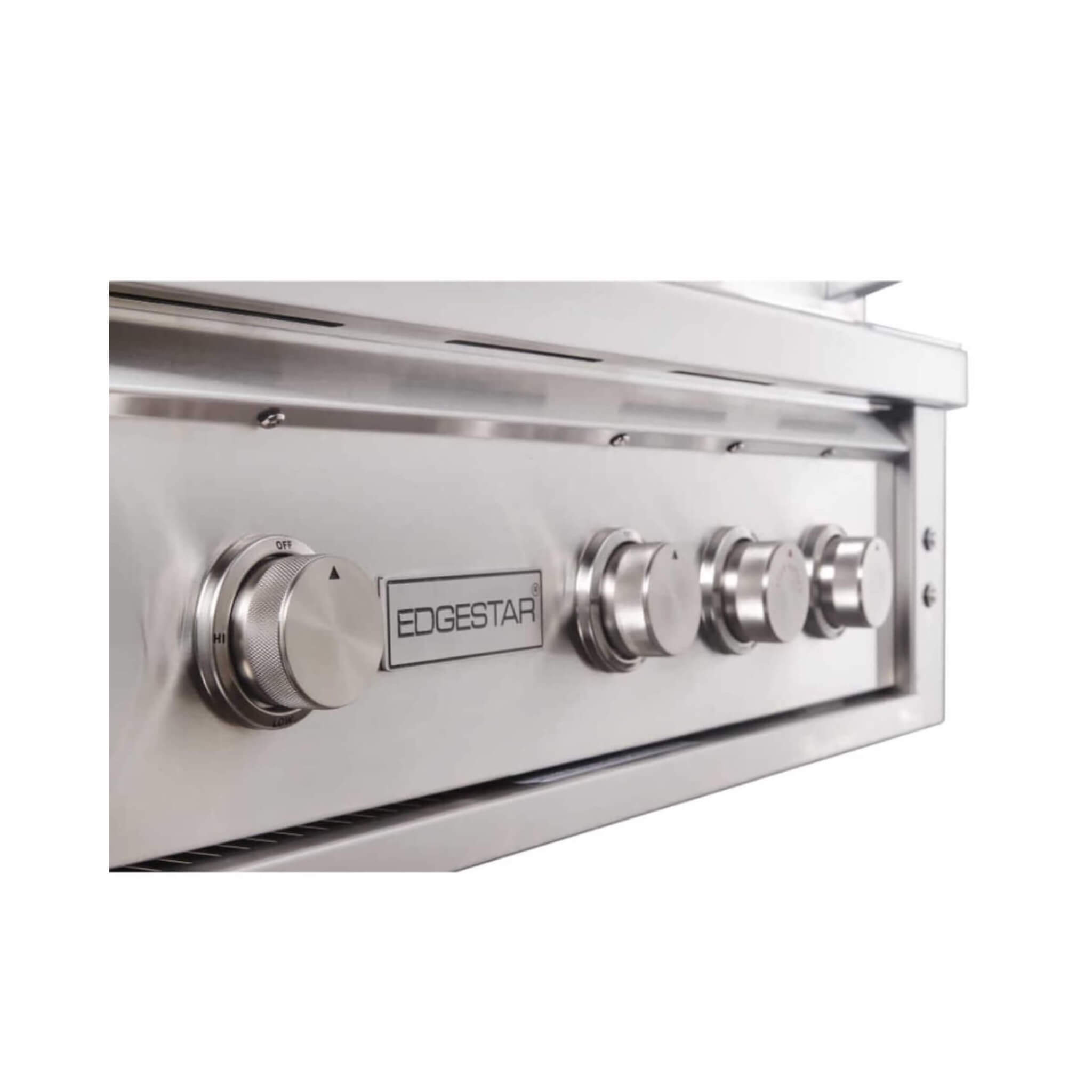 Edgestar 60K BTU 30-Inch Freestanding LED Lighting Grill And Cart With Rotisserie (SAK63985)
