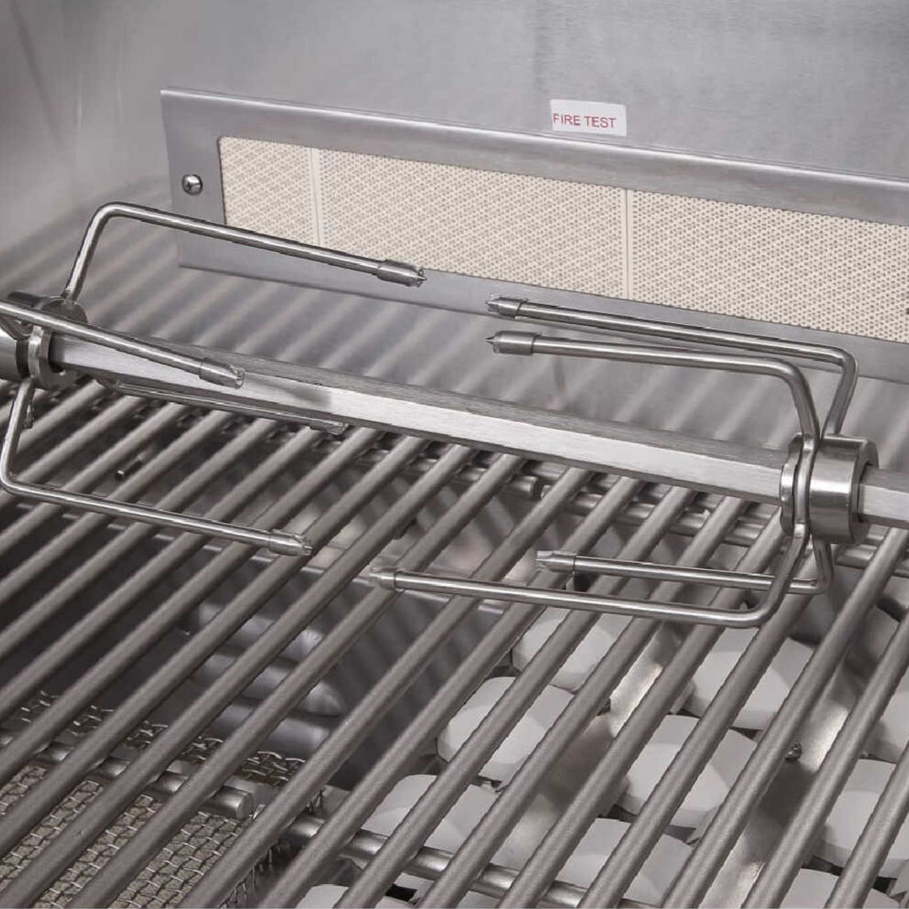 Edgestar 89K BTU 36-Inch Freestanding LED Lighting Grill And Cart With Rotisserie (SAK85914)