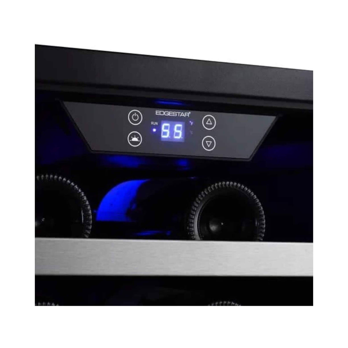 Edgestar 30-Inch Wide 28 Bottle Built In Dual Zone Beverage Center With 86 Can Capacity (SAK35972)