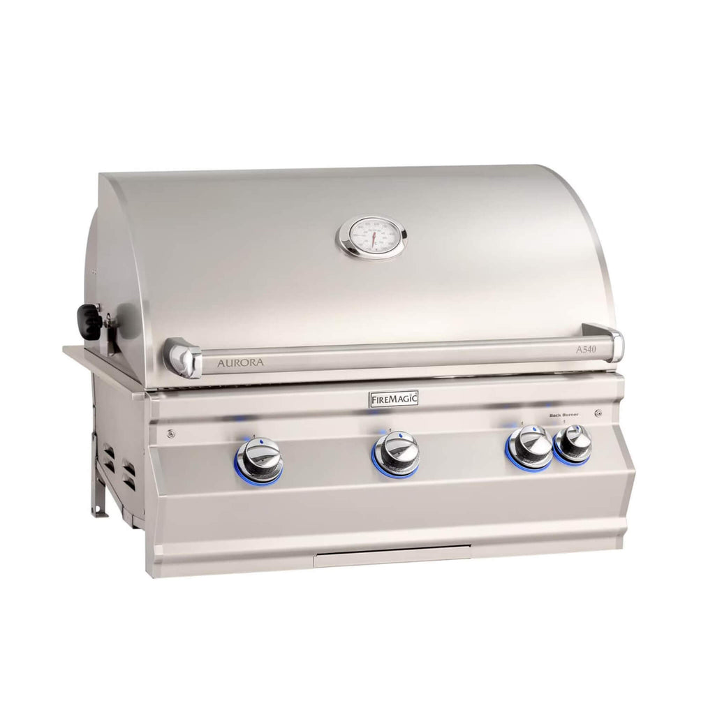 Fire Magic Aurora 36-Inch Multi-User Built-In Grill With Analog Thermometer & Rotisserie Kit [A790I-8EAN/P] (SAK42701)