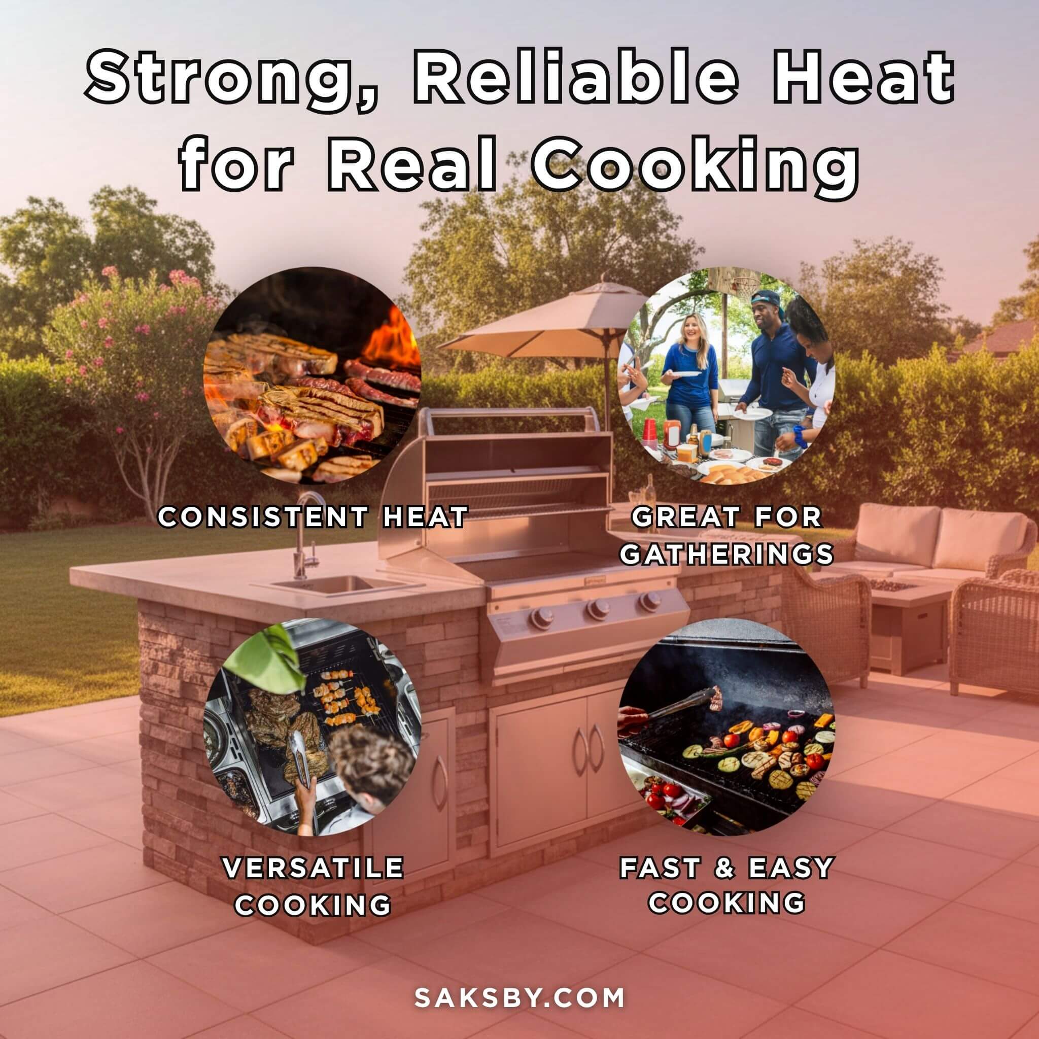 Fire Magic Choice 36-Inch Multi-User Built-In Grill With Analog Thermometer [CM650I-RT1N/P] (SAK15978)