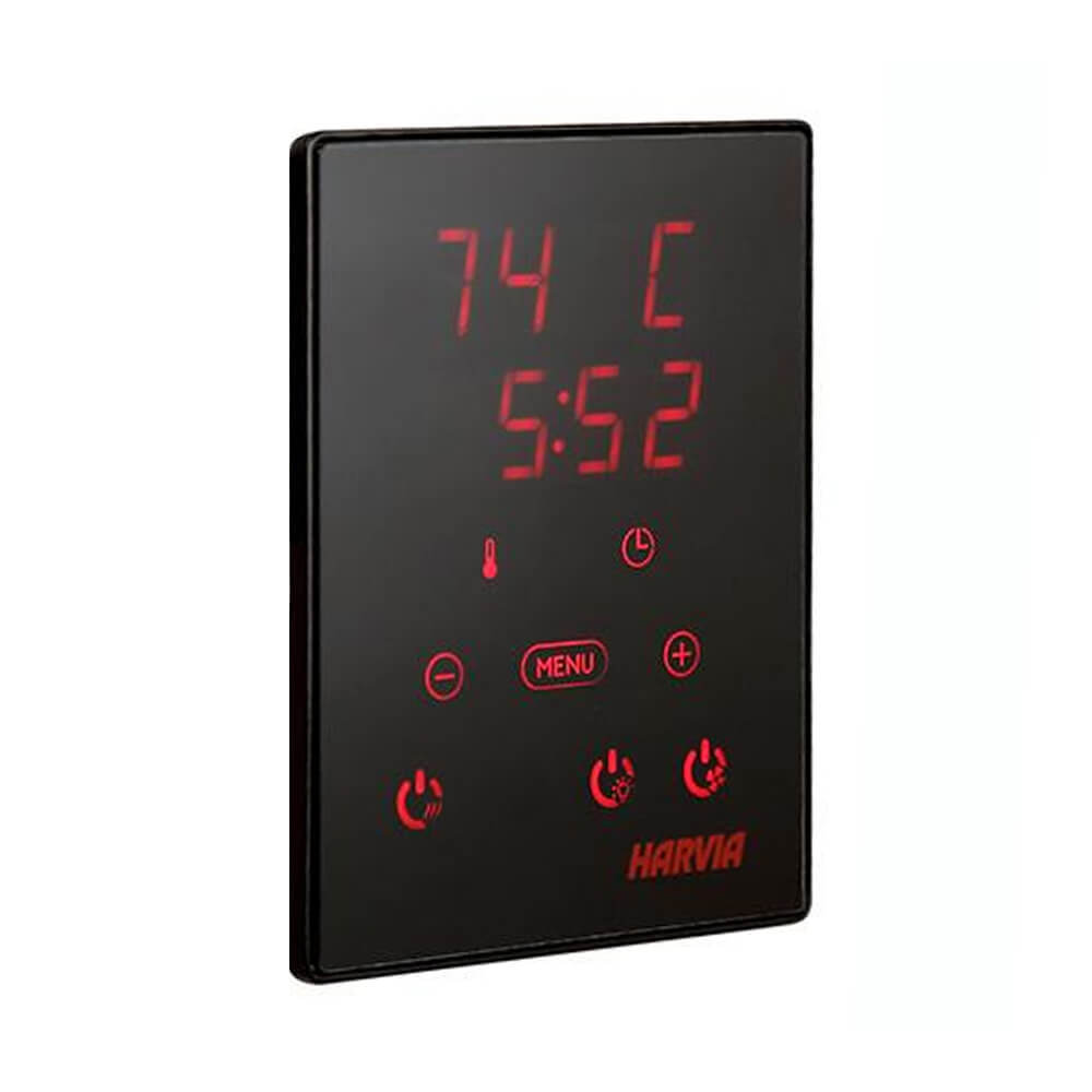 Harvia Club Deluxe Stainless Steel Electric Sauna Heater With Digital Control & Sauna Stones [HRKGU] (SAK27619)