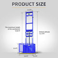 Heavy-Duty 2200 LBS Electric Hydraulic Lift Platform With Anti-Fall (SAK19456)