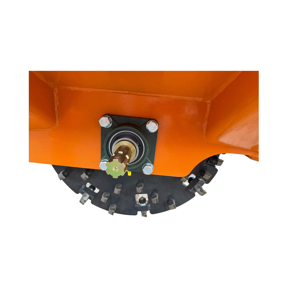 Heavy-Duty 24-Inch 3-Point PTO Powered Stump Grinder For 15-45HP Tractors [PTO Shaft Included] (SAK81536)