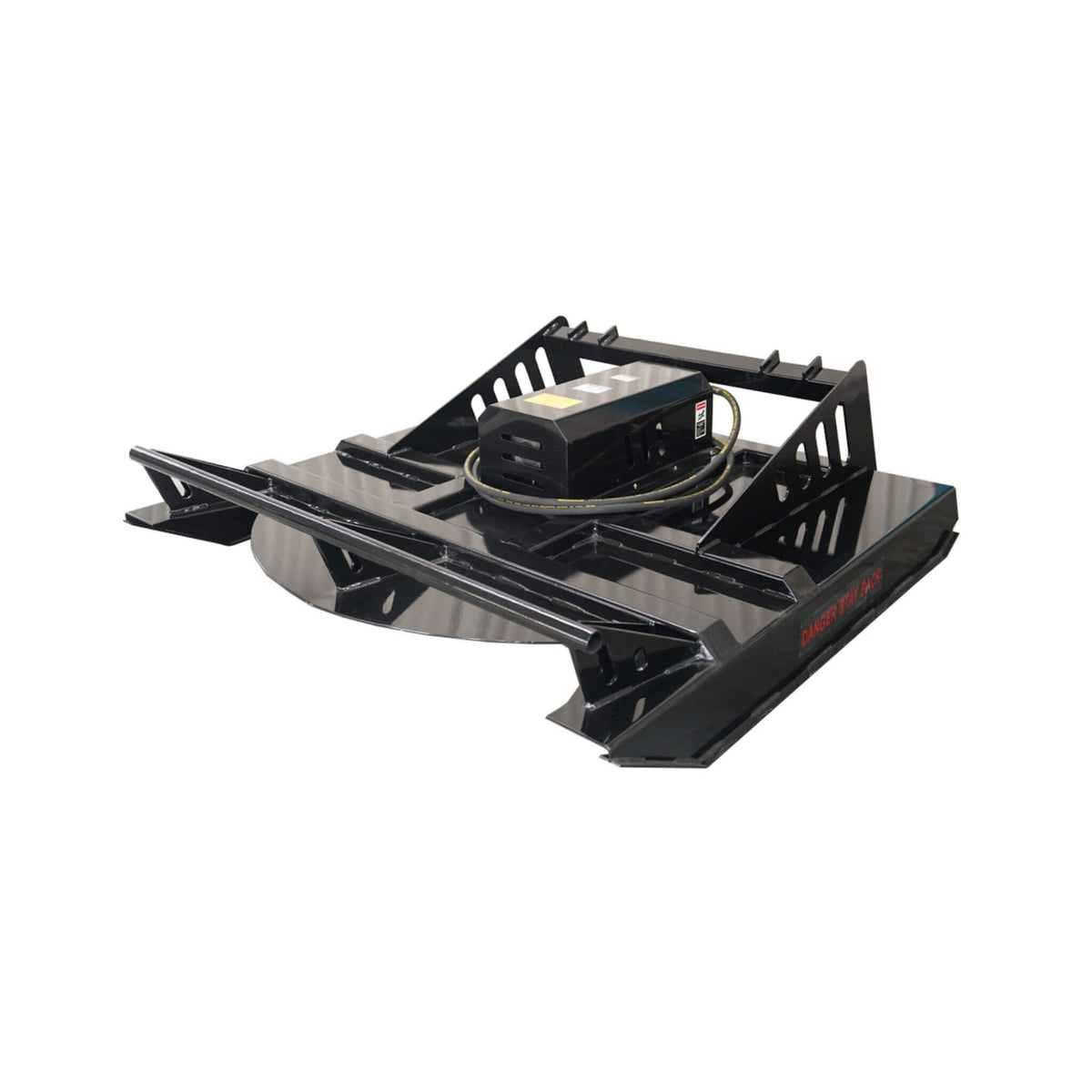 Heavy-Duty 72-Inch Hydraulic Brush Mower Skid Steer Attachment (SAK96502)