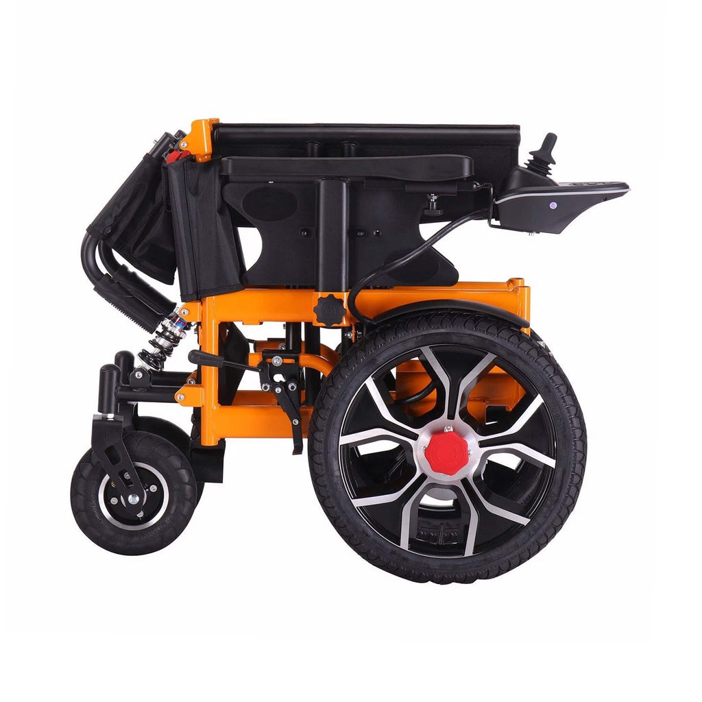 Motivo Heavy-Duty 300LBS Ultralight All-Terrain Electric Airplane-Approved Foldable Wheelchair (SAK63147)