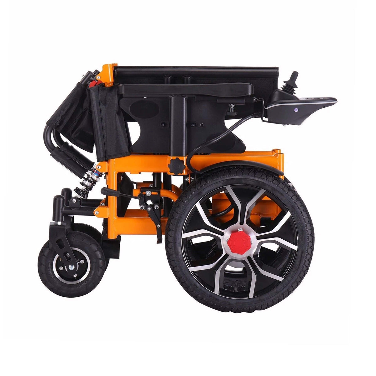 Motivo Heavy-Duty 300LBS Ultralight All-Terrain Electric Airplane-Approved Foldable Wheelchair (SAK63147)