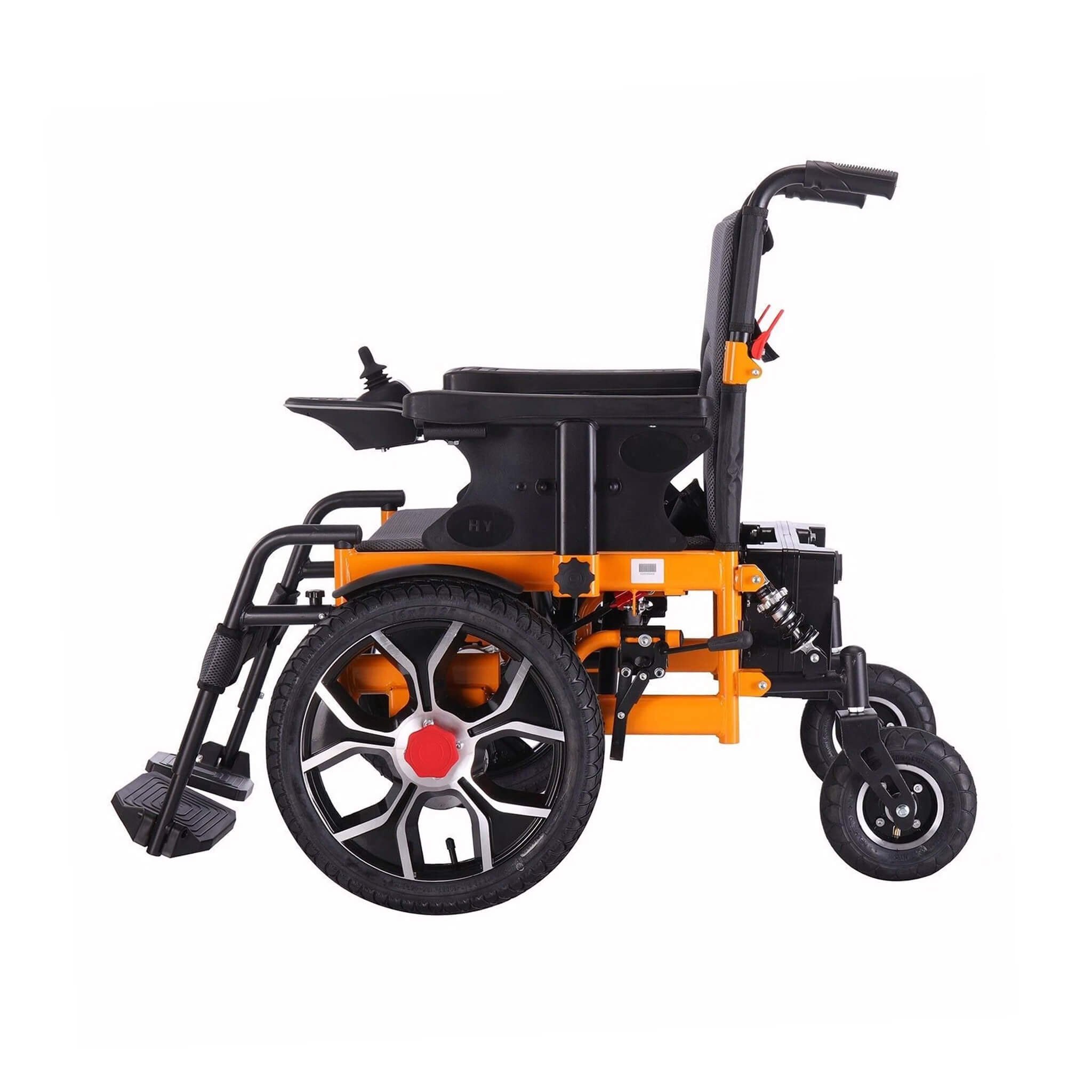 Motivo Heavy-Duty 300LBS Ultralight All-Terrain Electric Airplane-Approved Foldable Wheelchair (SAK63147)