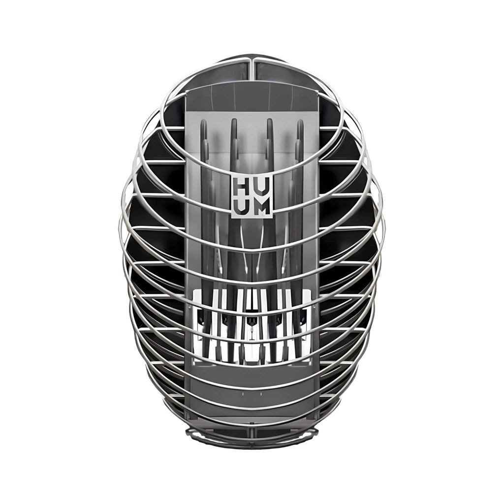 Huum Drop 240V SGS Listed Wall Mount Sauna Heater With UKU Local Digital Controller & Sauna Stones (SAK43120)