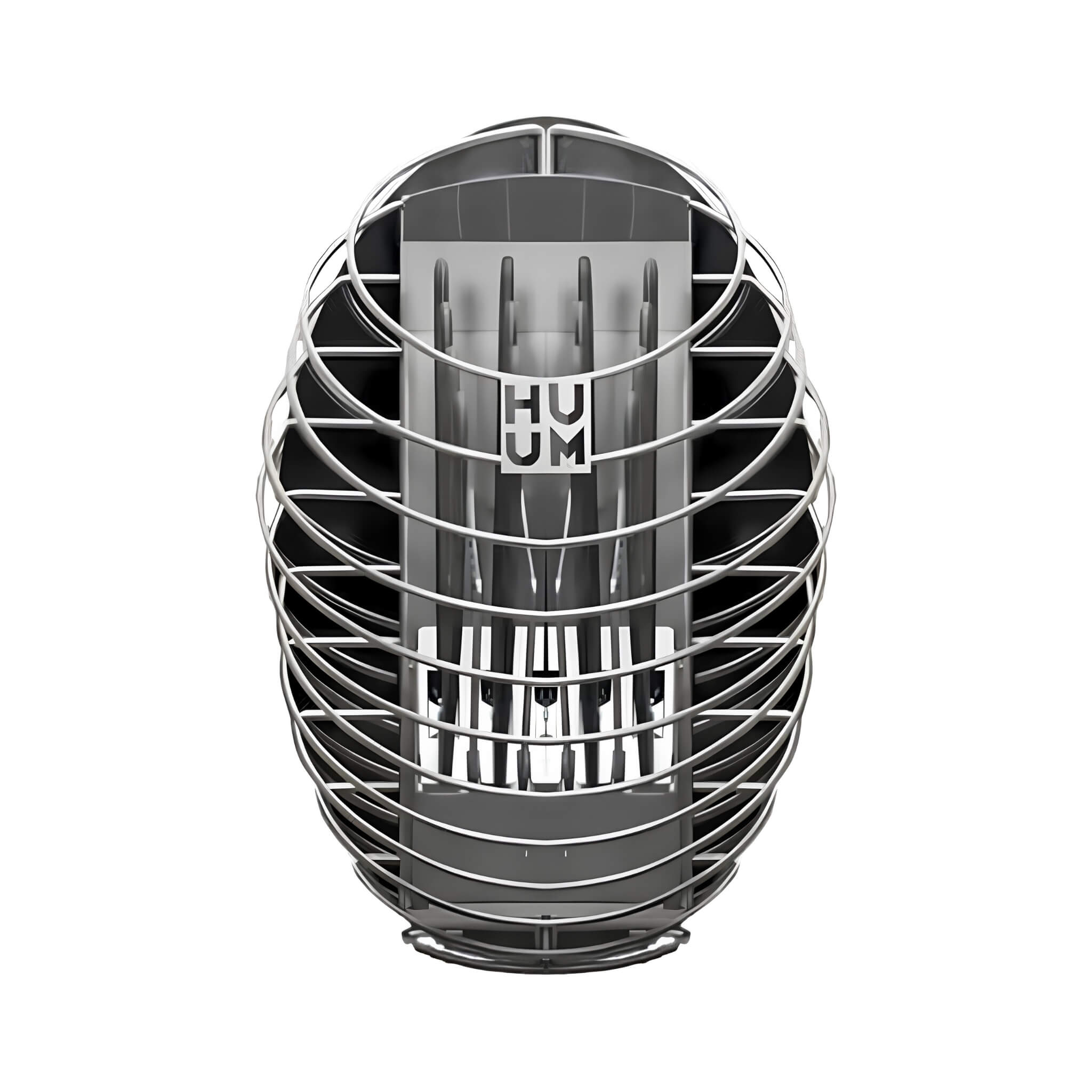 Huum Drop 240V SGS Listed Wall Mount Sauna Heater With UKU Local Digital Controller & Sauna Stones (SAK43120)