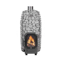 Huum Hive Flow Mini LS 8.5KW Wood-Burning Sauna Stove With Firebox Extension & Sauna Stones [H1018012] (SAK60257)