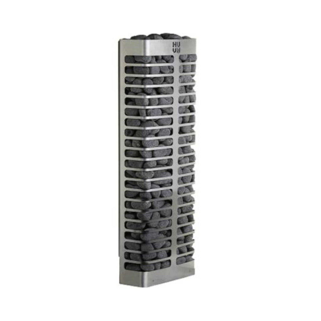 Huum Steel Mini Series 4 Stainless Steel Wall Mount 3.5KW Sauna Heater With Digital Controller & Sauna Stones (SAK91573)