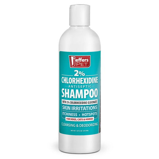 Jeffers Medicated 2% Chlorhexidine Shampoo for Dogs, Cats & Horses