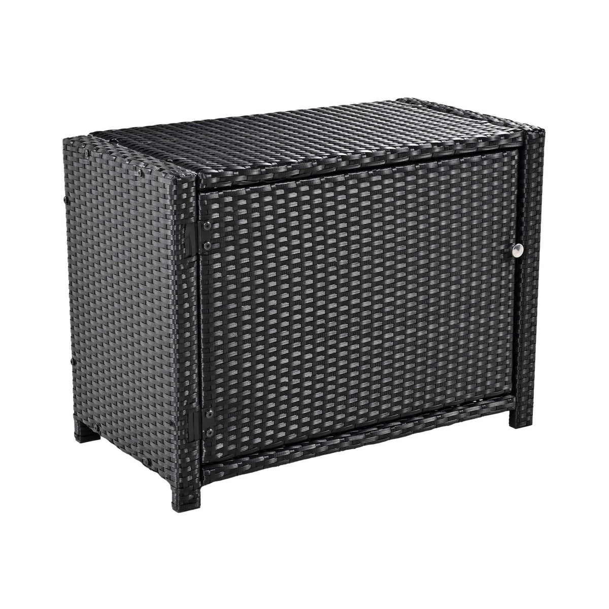 Alora Large Outdoor Quadrilateral Spa Surround Rattan Sectional Sofa Set With Storage Compartments (SAK80217)