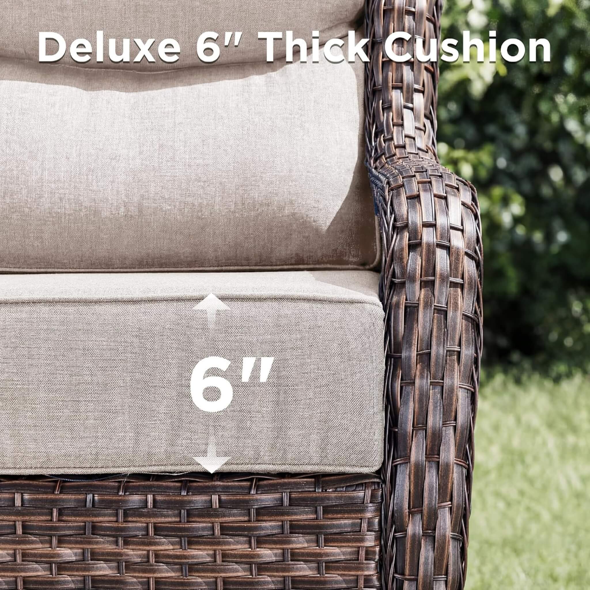 Alora Luxury 8-Piece All-Weather Patio Furniture Set With Fire Pit Table (SAK37512)