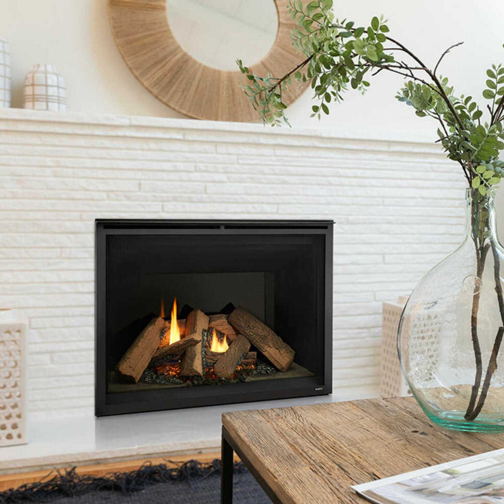 Majestic Meridian 42-Inch Platinum Natural Gas Fireplace [MER42PN] (SAK51823)