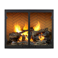 Majestic Biltmore 42-Inch Herringbone Pattern Open Wood Burning Fireplace [SB80HB] (SAK62149)