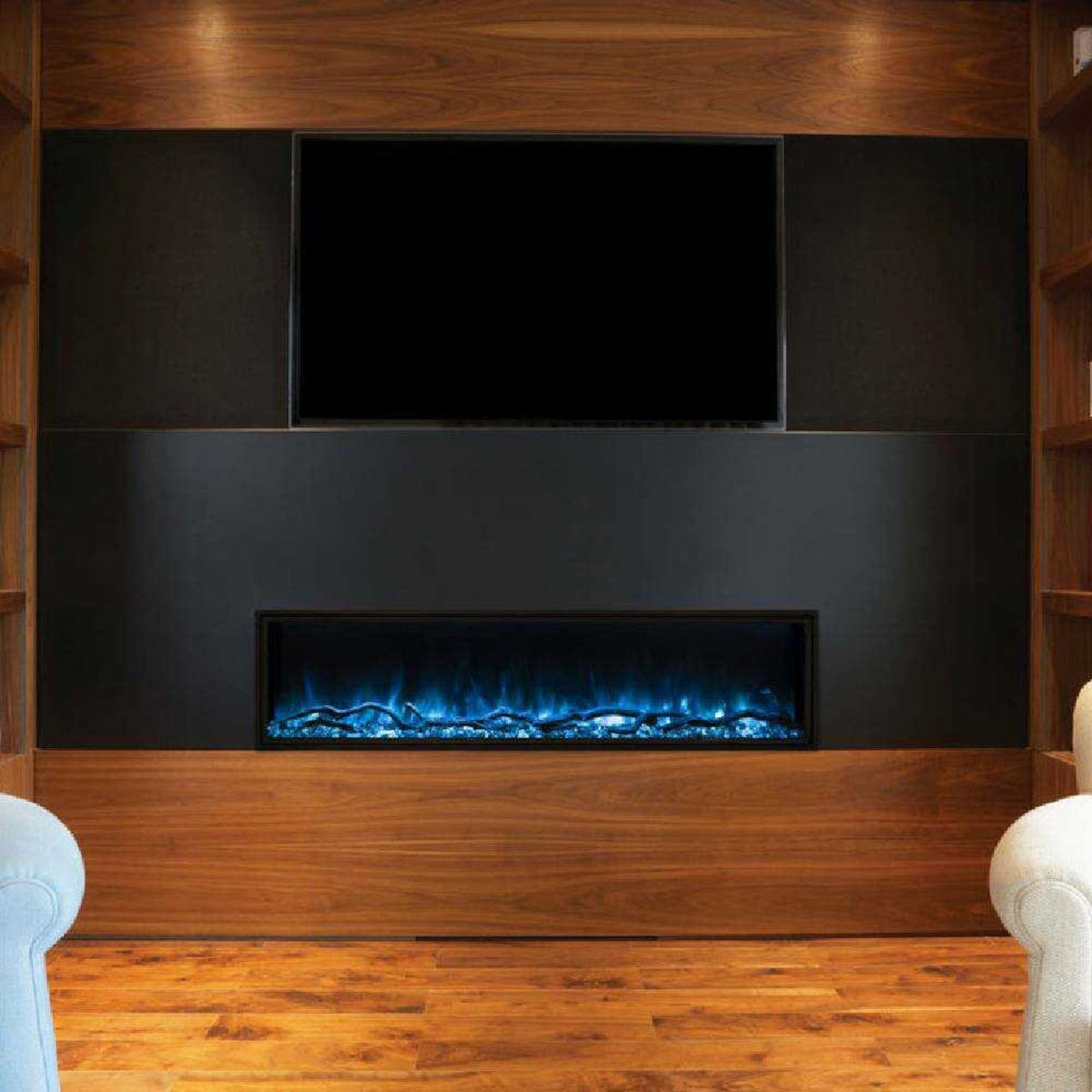 Modern Flames Landscape Pro Slim 56-Inch Built-In Electric Fireplace With Wifi Control [LPS-5614] (SAK62153)
