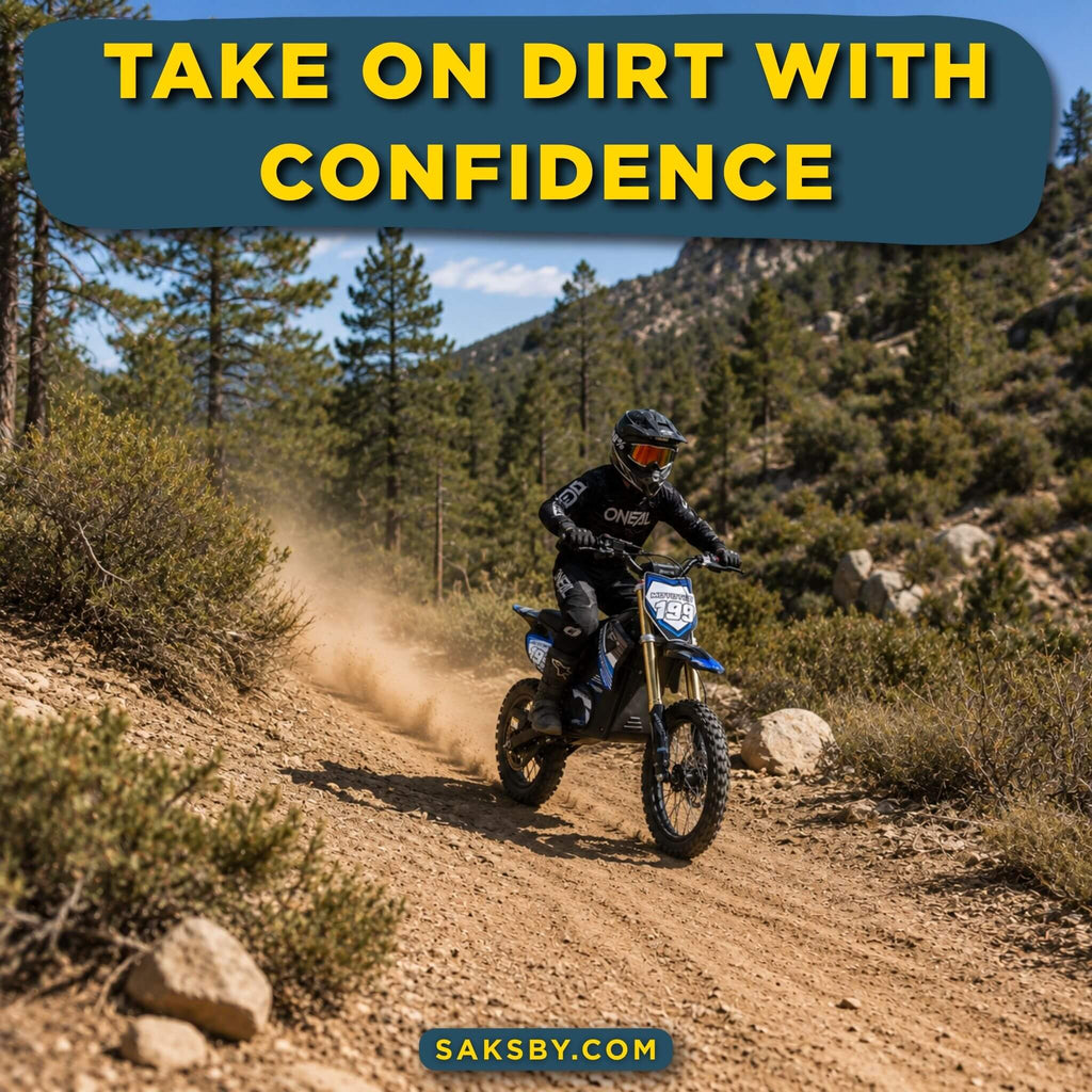 MotoTec 48V 1800W Pro High-Performance Electric Dirt Bike (SAK51948)