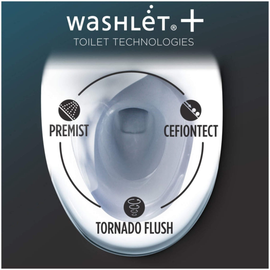 [MW4424736CEFG#01] TOTO Nexus 1.28 GPF Elongated Toilet With Washlet S7A Auto Open Bidet Seat (SAK86932)
