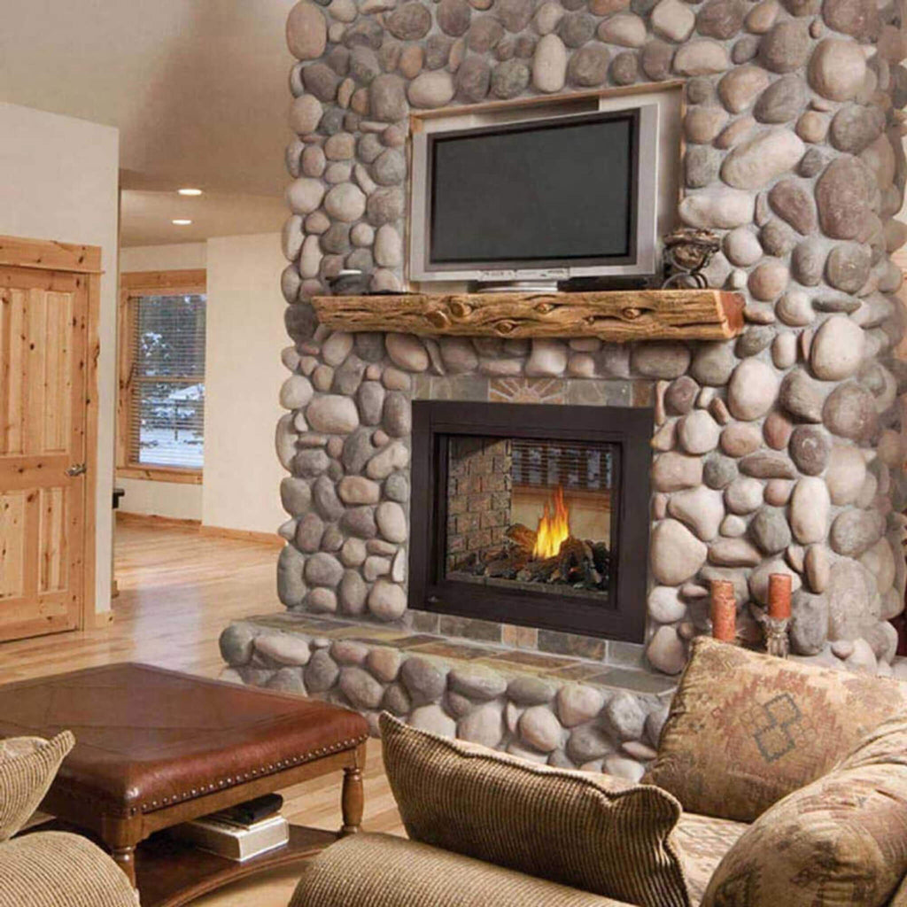 Napoleon Ascent 43-Inch Multi-View 3-Sided Glass Ember Bed Direct Vent Natural Gas Fireplace [BHD4PGN] (SAK62815)