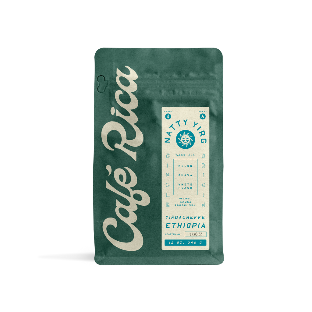 Cafe Rica’s Natty Yirg - Natural Ethiopian - 340g