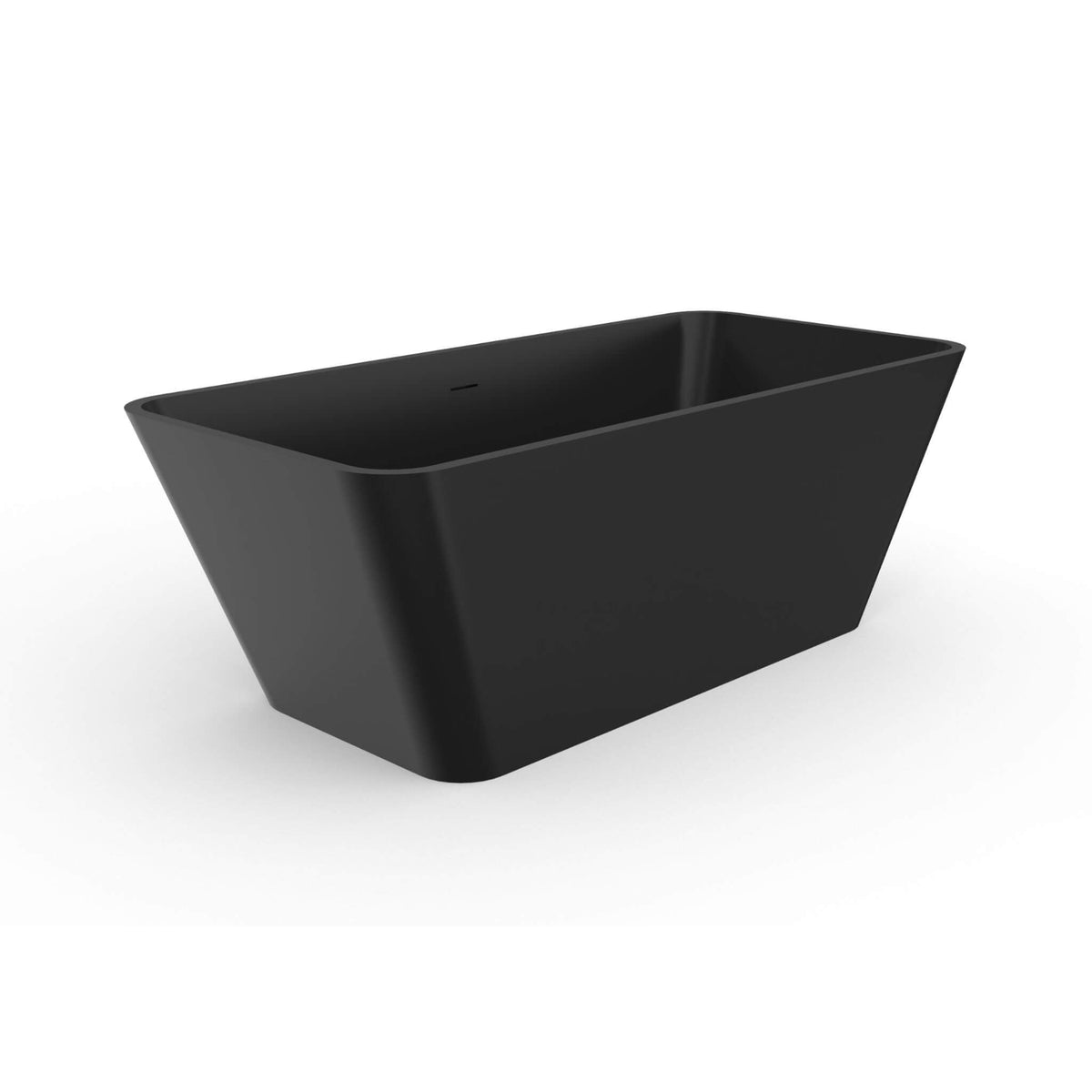 Nuvia Cascade 67-Inch Luxury Freestanding Solid Surface Soaking Bathtub (SAK51920)