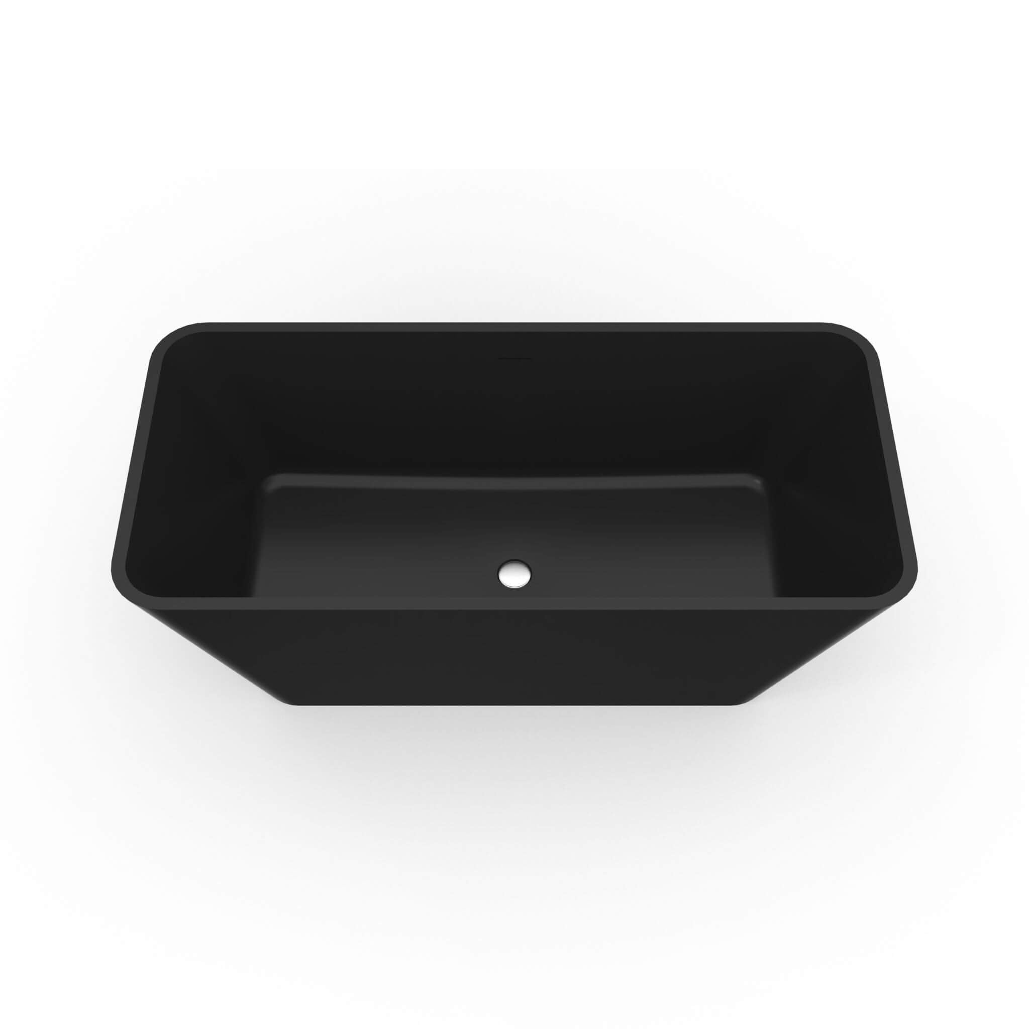 Nuvia Cascade 67-Inch Luxury Freestanding Solid Surface Soaking Bathtub (SAK51920)