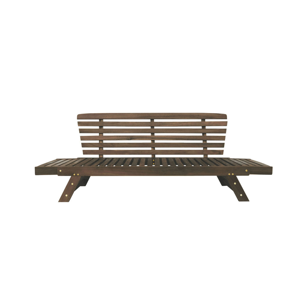 Alora Outdoor Adjustable Wooden Patio Daybed Sofa With Cushions (SAK41345)