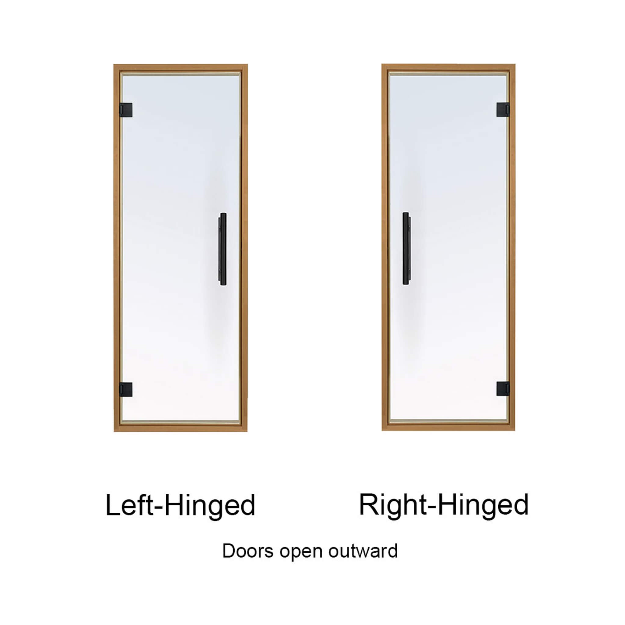 Prosaunas 24X73-Inch Thermo-Aspen Prehung Tinted Glass Sauna Door (SAK69152)