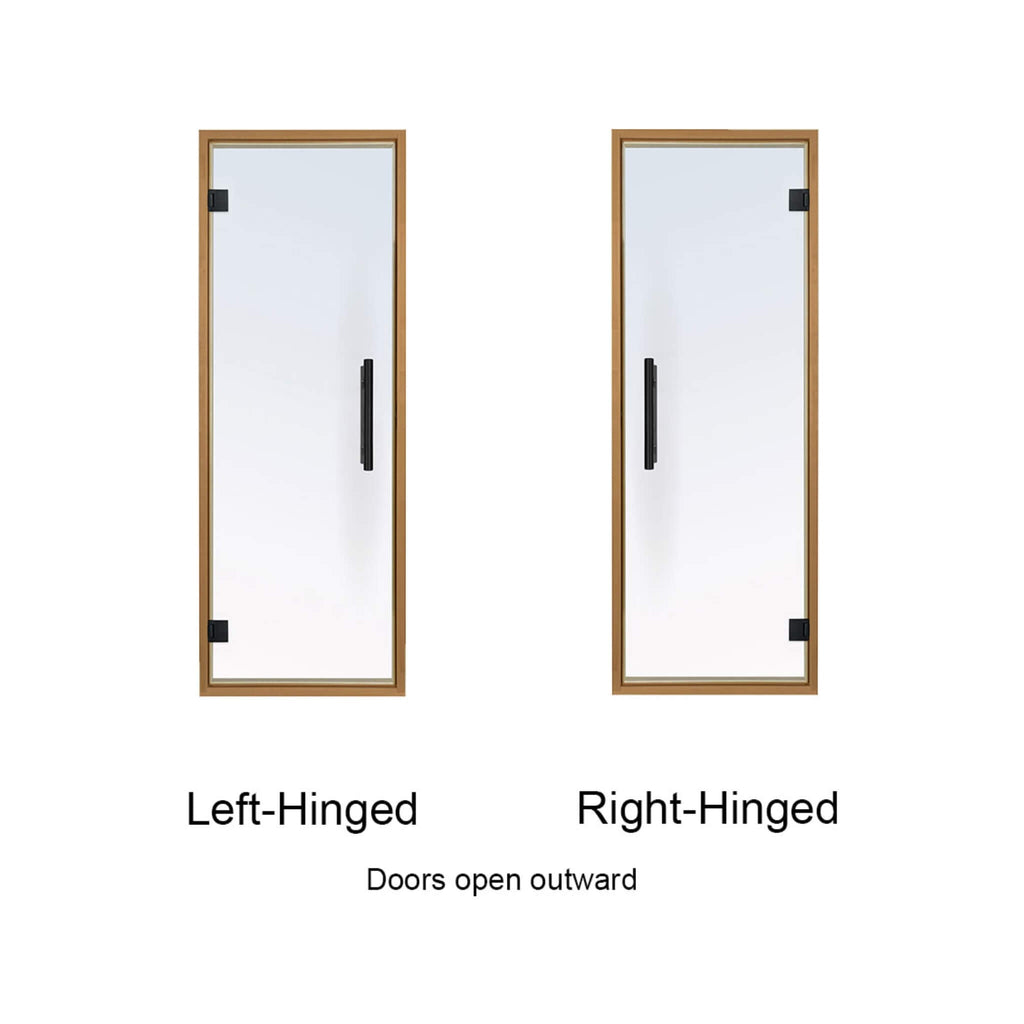 Prosaunas 24X73-Inch Aspen Prehung Clear Glass Sauna Door (SAK68524)