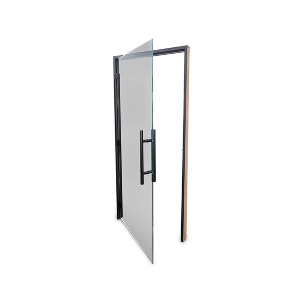 Prosaunas 36X81-Inch Black Alder Prehung ADA Tinted Glass Sauna Door (SAK19732)