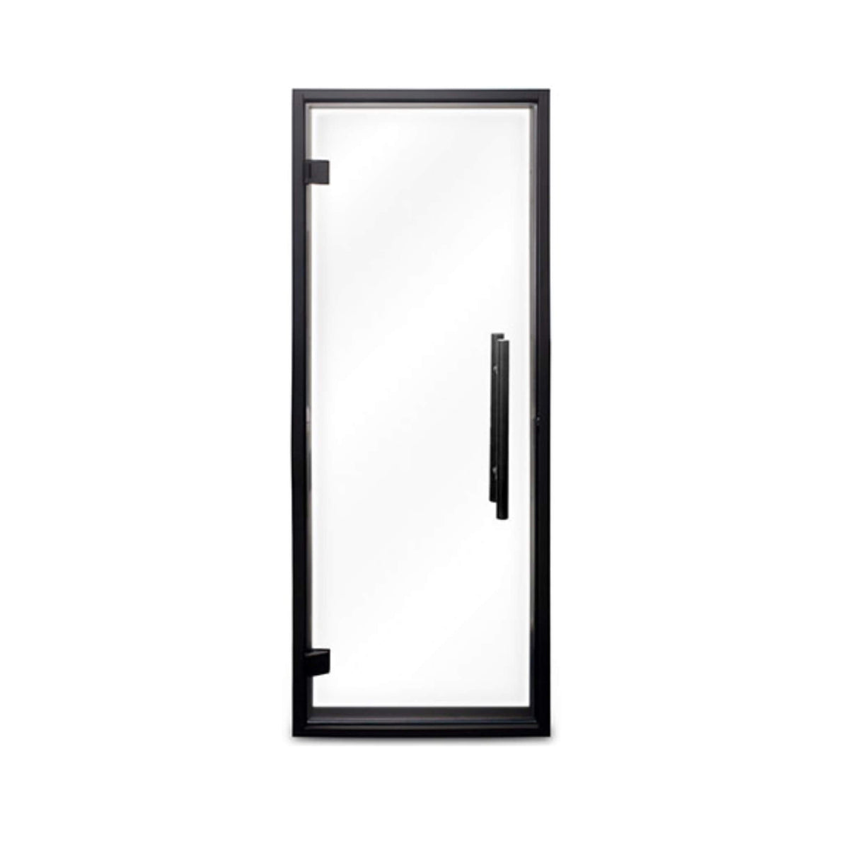 Prosaunas 24X73-Inch Black Alder Prehung Clear Glass Sauna Door (SAK67491)