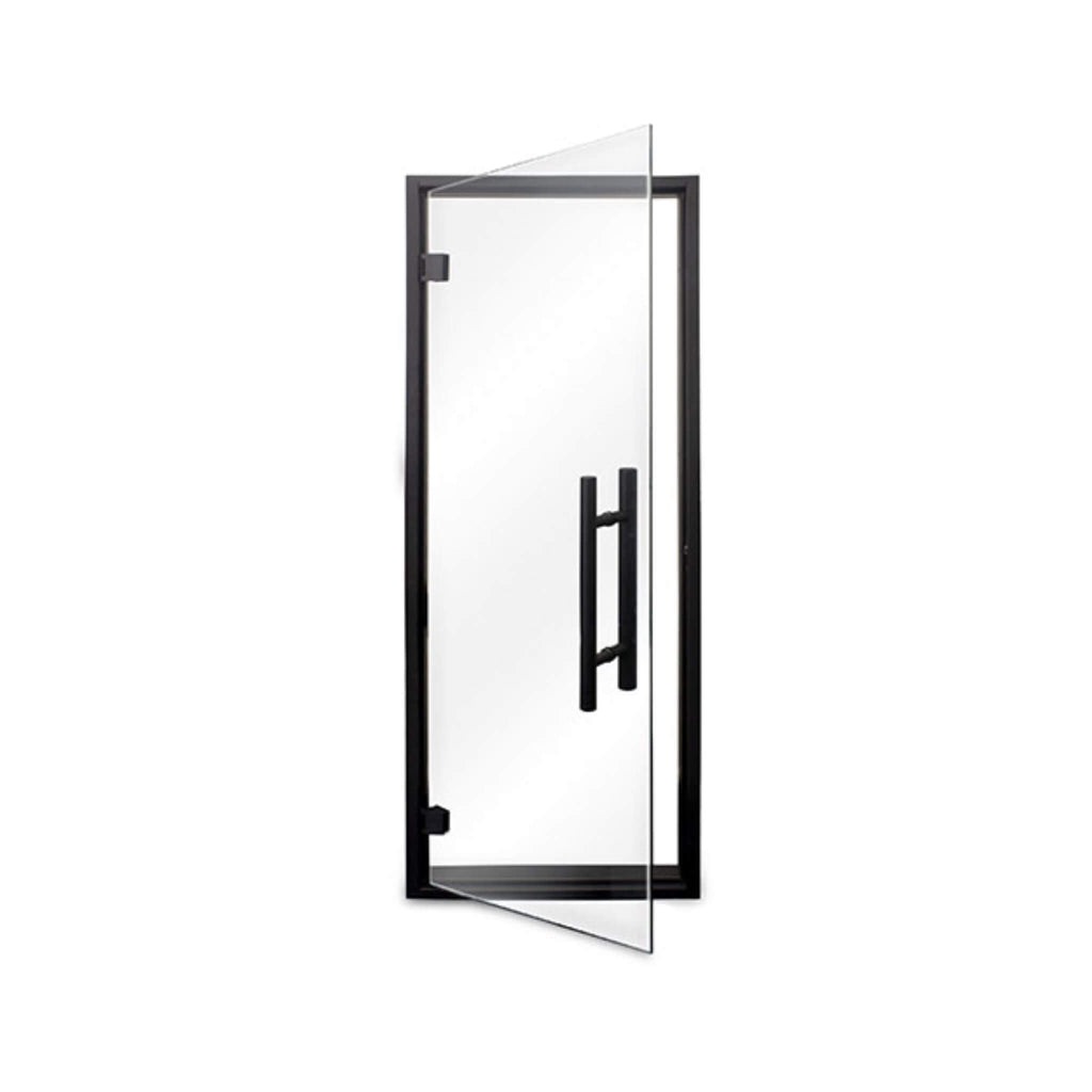 Prosaunas 24X73-Inch Black Alder Prehung Clear Glass Sauna Door (SAK67491)