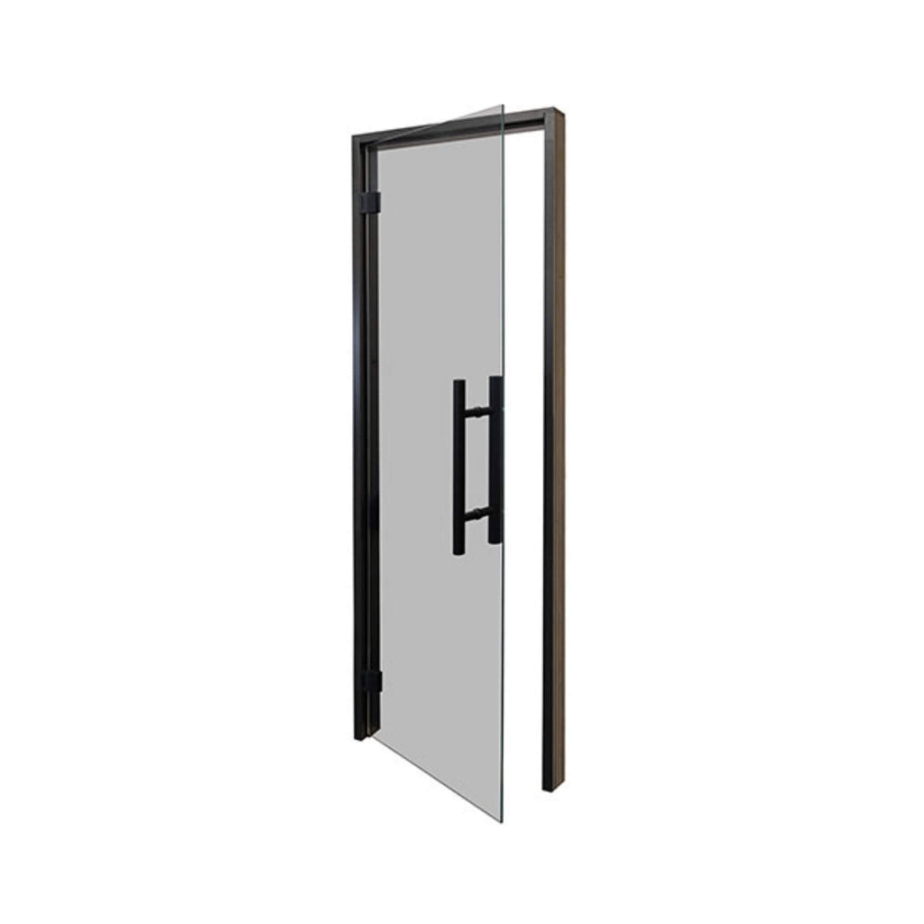 Prosaunas 24X81-Inch Black Alder Tinted Glass Sauna Door (SAK36827)