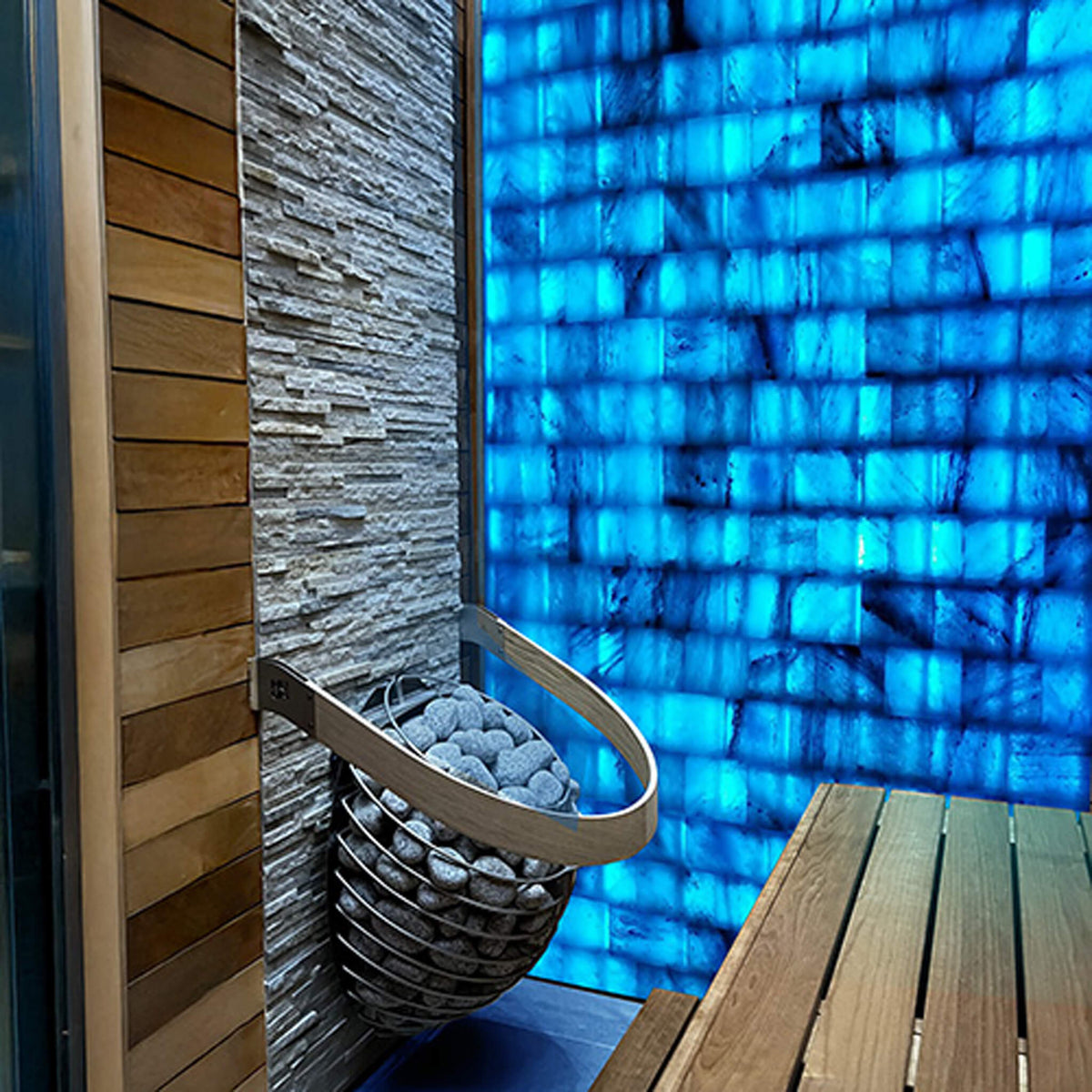 Prosaunas Customizable Himalayan Salt Sauna Wall Kit (SAK32510)