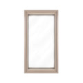 Prosaunas 16X30-Inch Framed Hemlock Tempered Dual Pane Clear Glass Sauna Window (SAK44067)