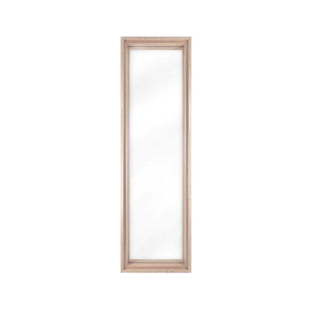 Prosaunas 16X60-Inch Framed Hemlock Extra-Large Framed Dual Pane Clear Glass Sauna Window (SAK46398)
