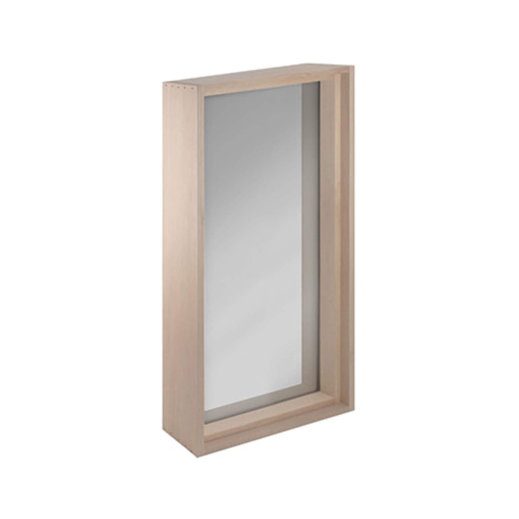 Prosaunas 16X30-Inch Framed Hemlock Tempered Dual Pane Tinted Glass Sauna Window (SAK45231)