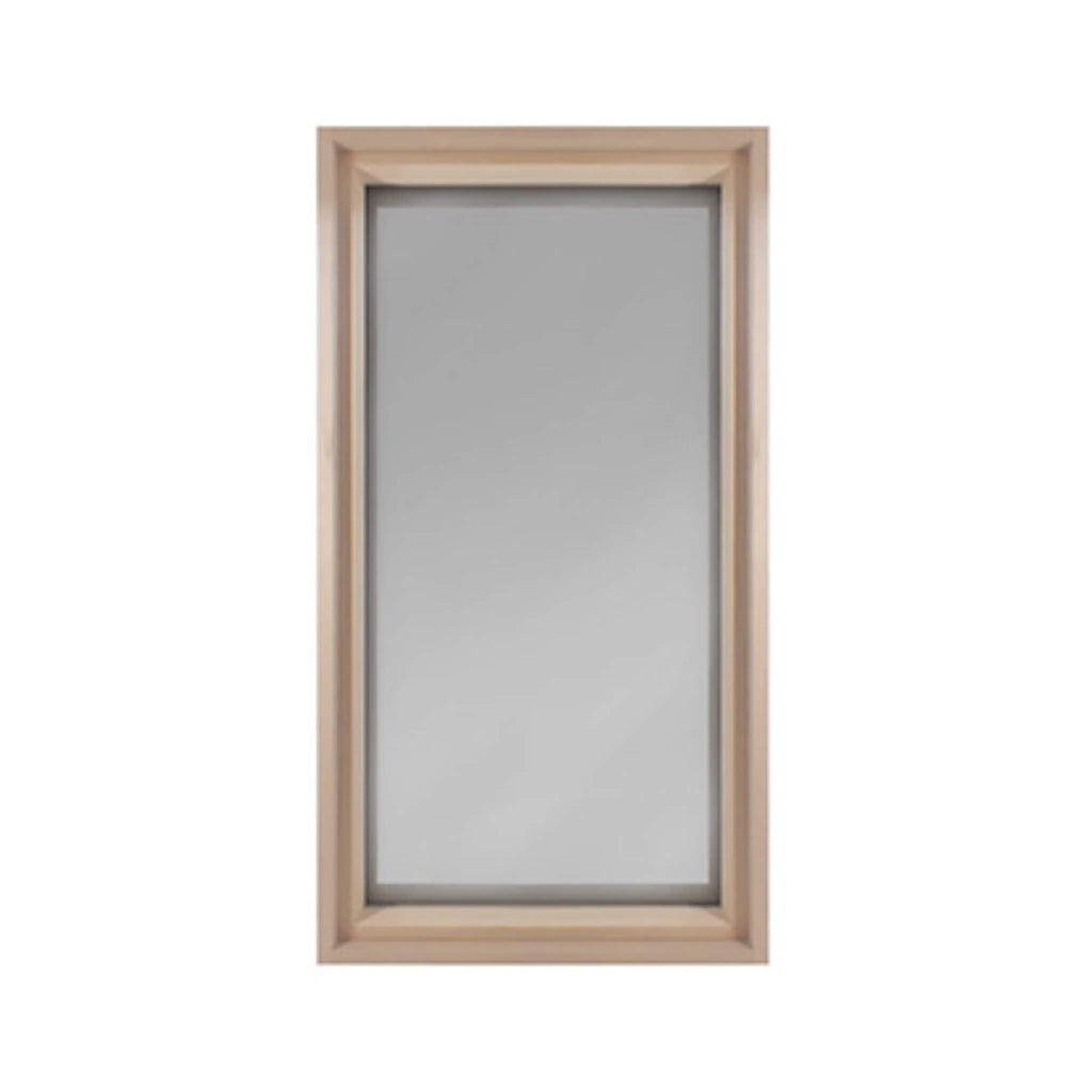 Prosaunas 16X30-Inch Framed Hemlock Tempered Dual Pane Tinted Glass Sauna Window (SAK45231)
