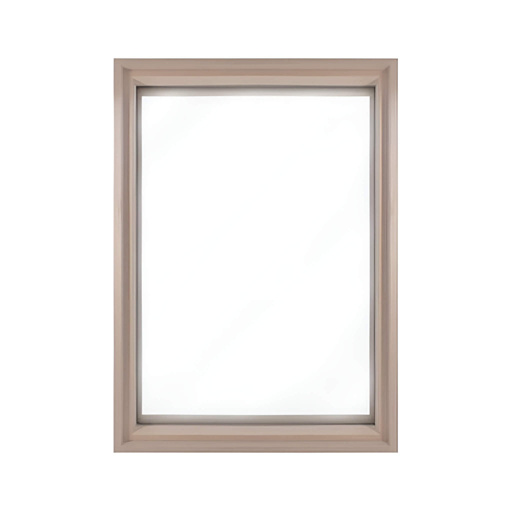 Prosaunas 24X36-Inch Large Framed Dual Pane Clear Glass Sauna Window With Hemlock (SAK66329)
