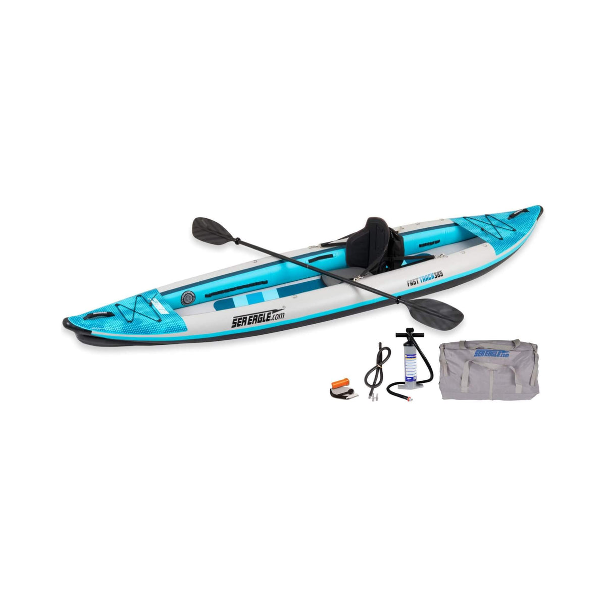 Sea Eagle 385FT FastTrack 12FT 2-Person V-Bottom Inflatable Kayak [385FTK] (SAK25086)
