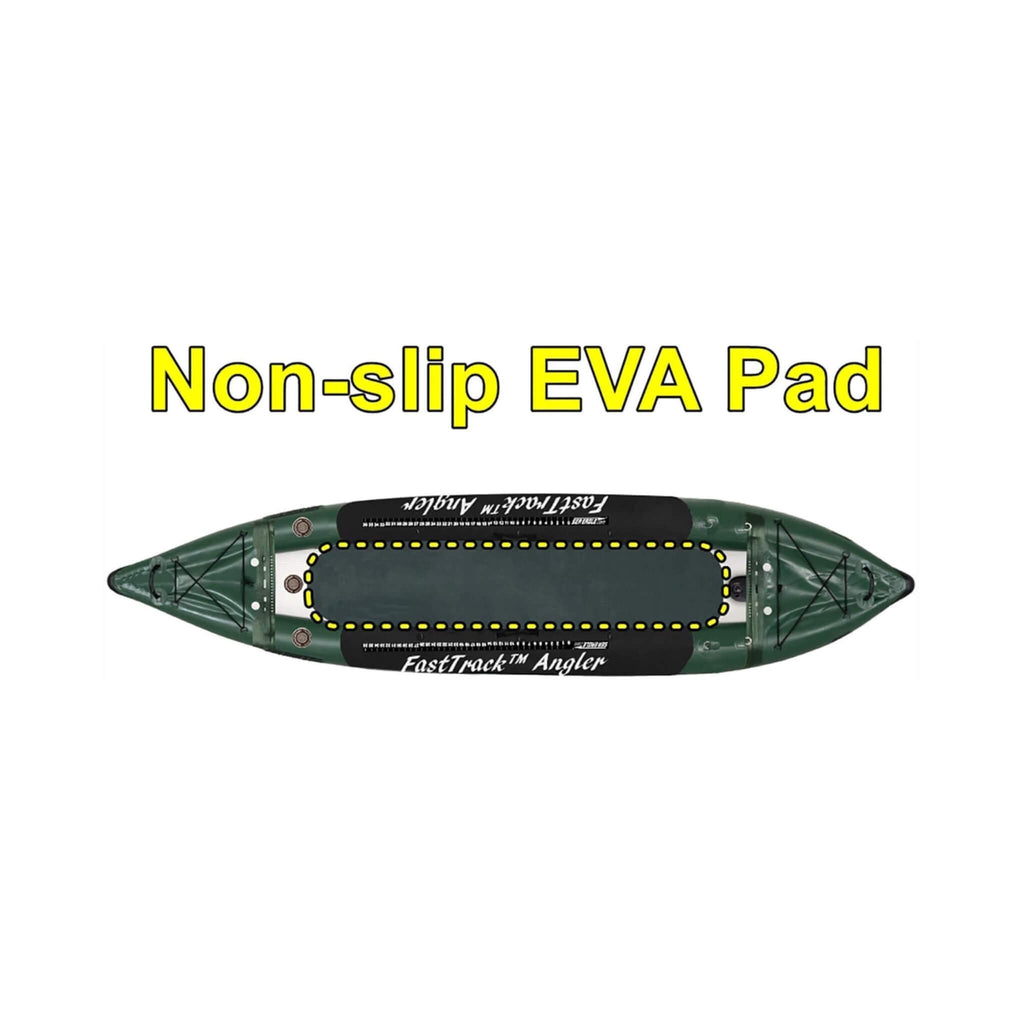Sea Eagle 385FTA FastTrack 12FT 2- Persons Angler Inflatable Hunter Green Fishing Kayak [385FTAK] (SAK80139)