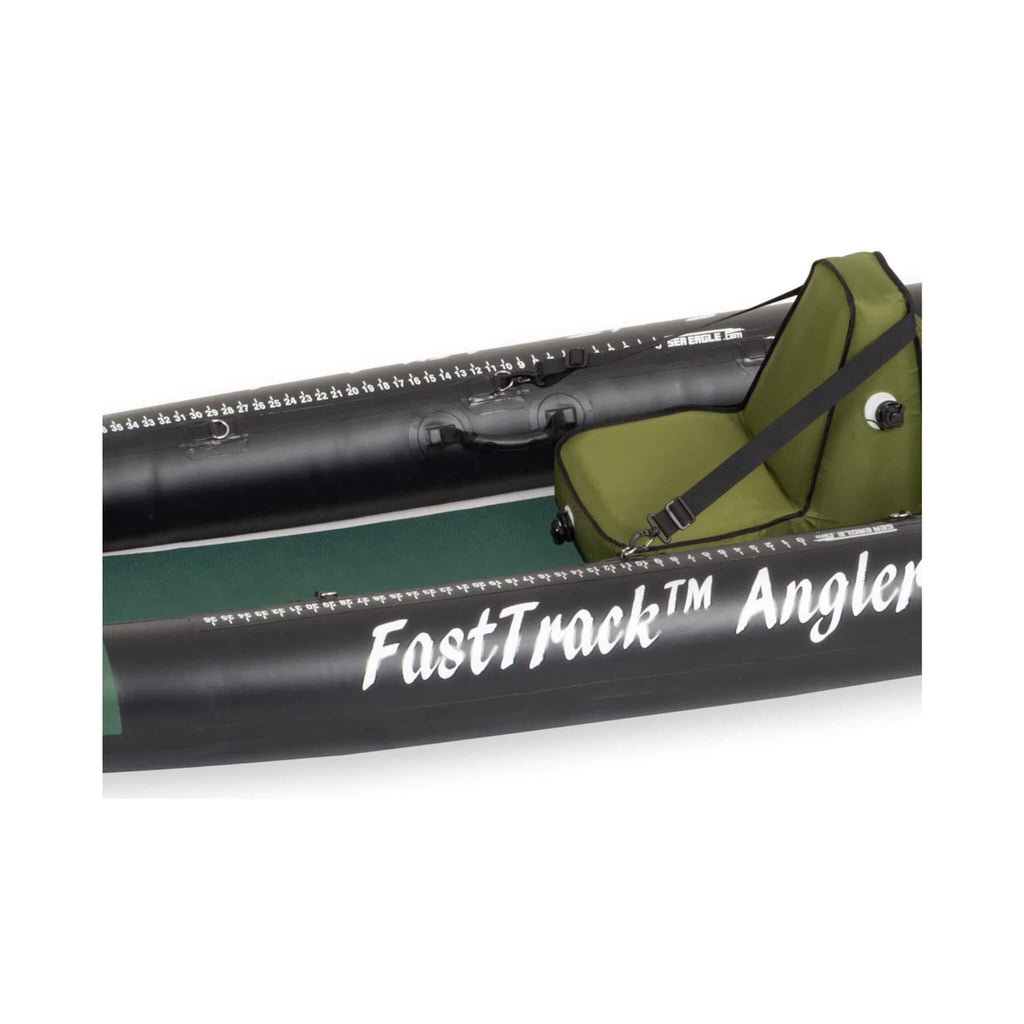 Sea Eagle 385FTA FastTrack 12FT 2- Persons Angler Inflatable Hunter Green Fishing Kayak [385FTAK] (SAK80139)