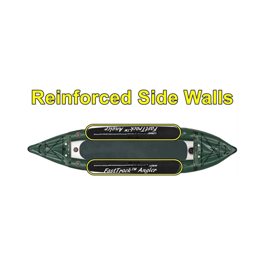 Sea Eagle 385FTA FastTrack 12FT 2- Persons Angler Inflatable Hunter Green Fishing Kayak [385FTAK] (SAK80139)