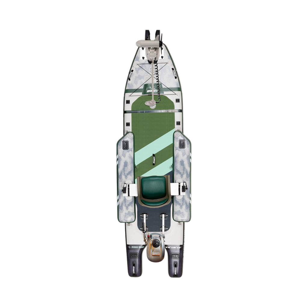 Sea Eagle FS1210 FishSUP 1-Person Inflatable Fishing Stand-Up Paddleboard [FS1210K] (SAK79218)