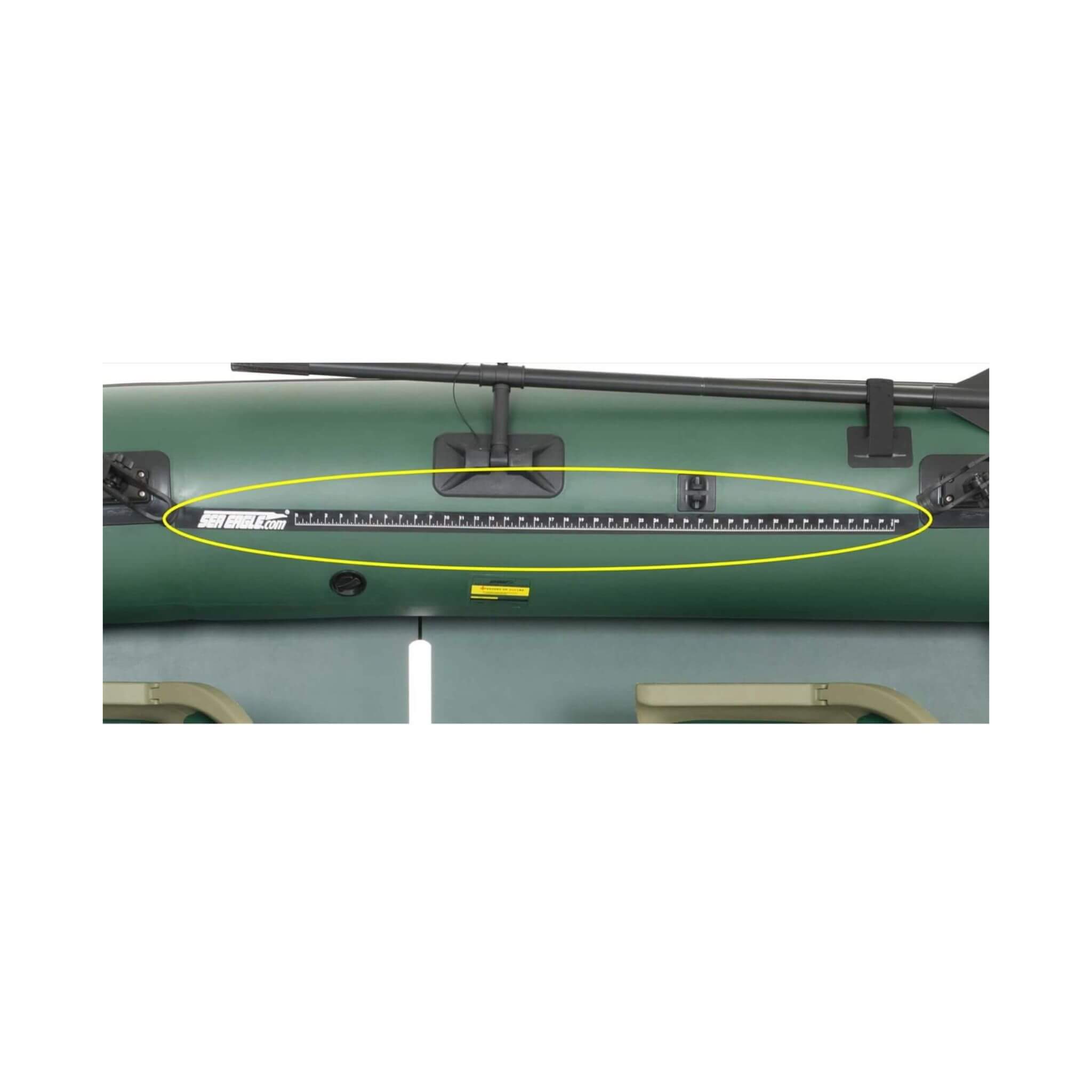 Sea Eagle STS10 Stealth Stalker Frameless Inflatable Fishing Boat, 10FT [STS10K] (SAK59314)