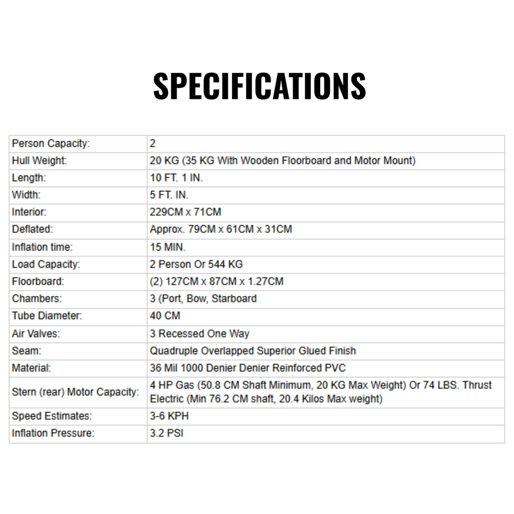 Sea Eagle STS10 Stealth Stalker Frameless Inflatable Fishing Boat, 10FT [STS10K] (SAK59314)