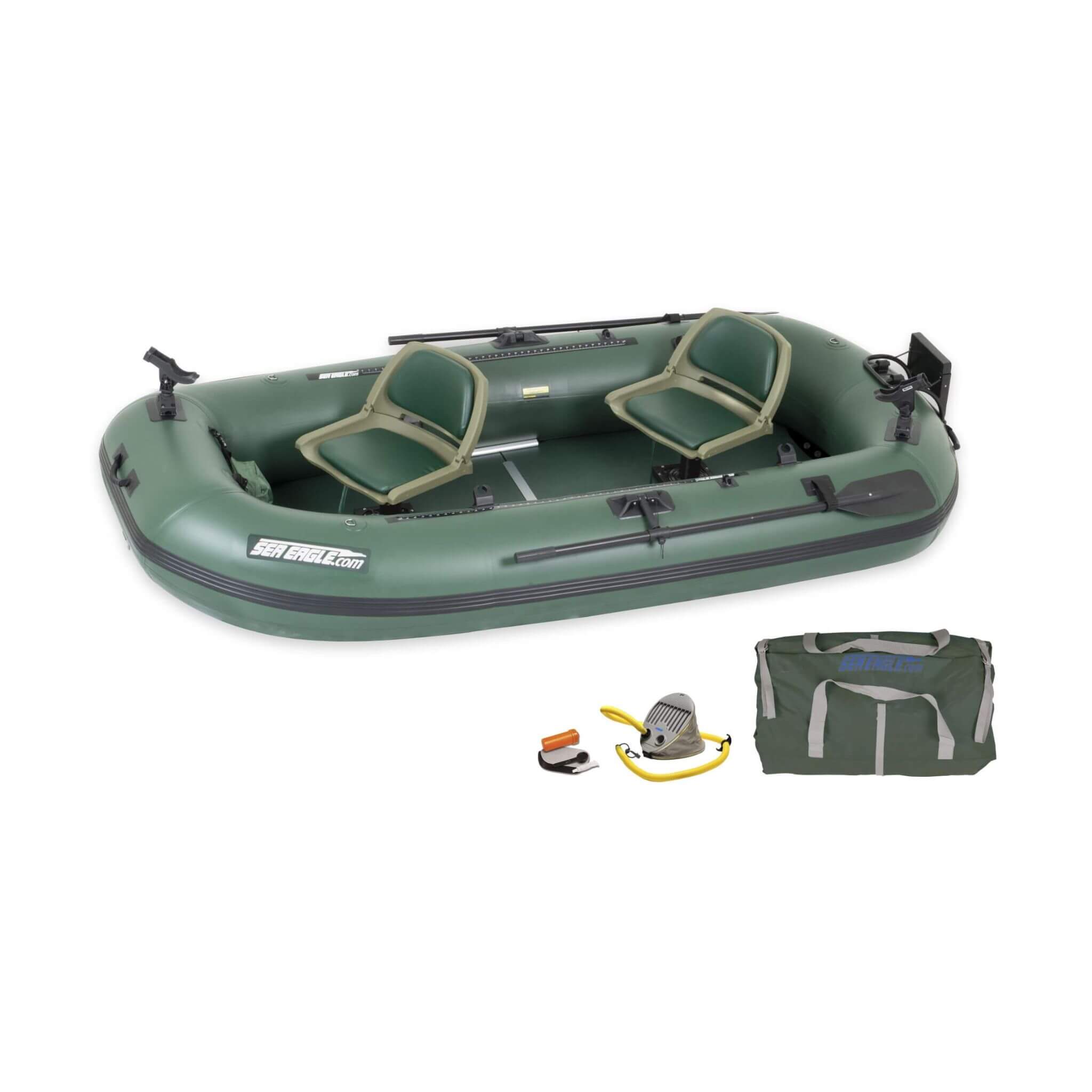 Sea Eagle STS10 Stealth Stalker Frameless Inflatable Fishing Boat, 10FT [STS10K] (SAK59314)