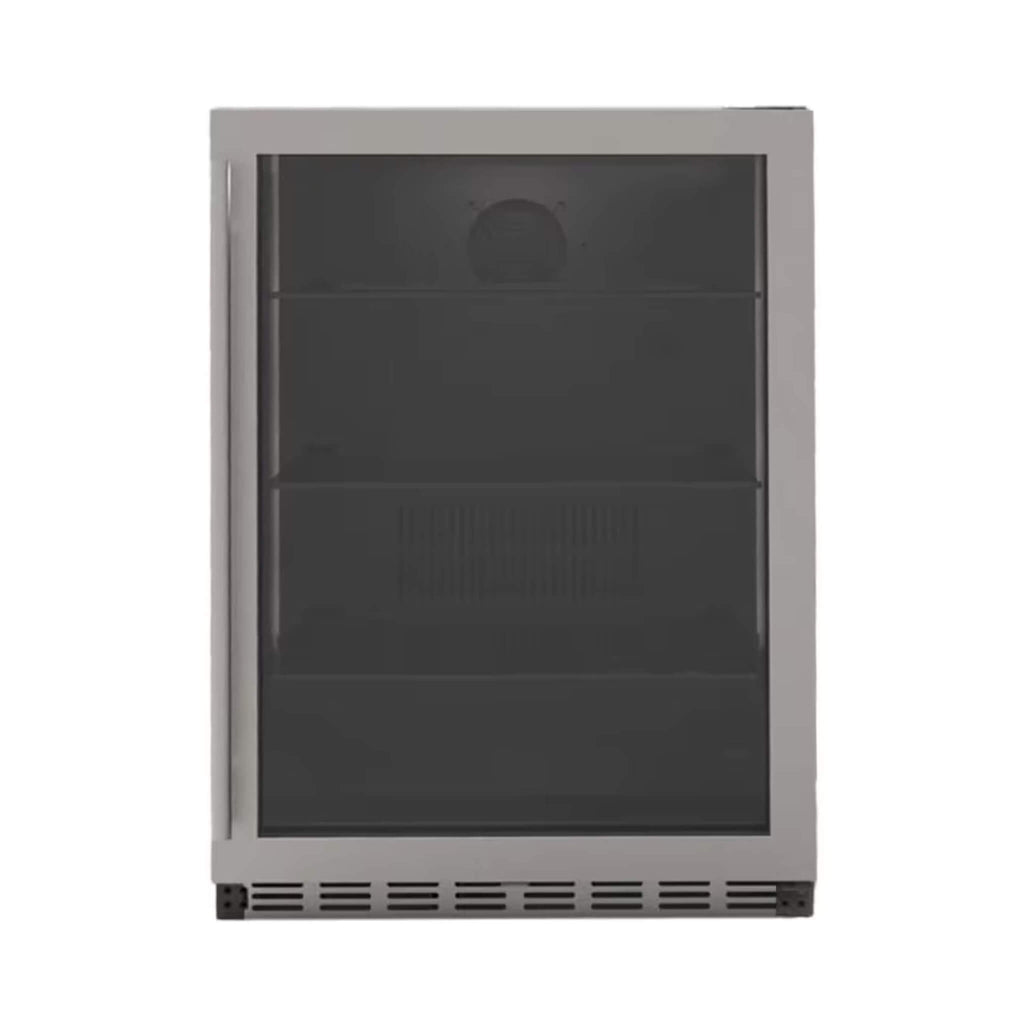 Summerset 24-Inch Outdoor Rated Refrigerator With Glass Door [RFR-24G] (SAK16934)